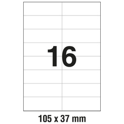 [000000676] Etikete ILK 105x37mm pk100L Zweckform 3484