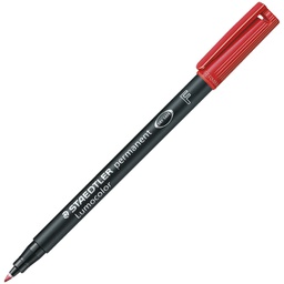 [000009850] Marker permanentni 0,6 mm reciklirani Lumocolor Staedtler 318-2 crveni