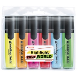 [000009911] Signir 2-5 mm Edding 345/6boja blister