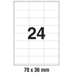 [000009913] Etikete ILK  70x36mm pk100L Zweckform 3475!!
