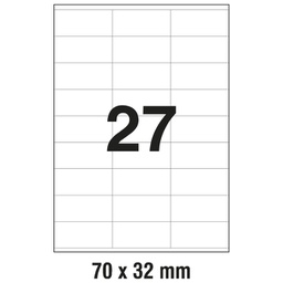 [000009916] Etikete ILK  70x32mm pk100L Zweckform 3479