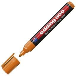 [000009966] Marker permanentni 1,5-3 mm okrugli vrh Edding 300 narančasti