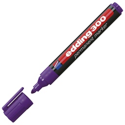 [000009967] Marker permanentni 1,5-3 mm okrugli vrh Edding 300 ljubičasti