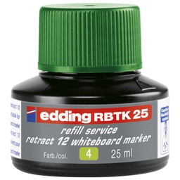 [000009975] Tinta za marker (za bijelu ploču) 25 ml Edding BTK25 zelena