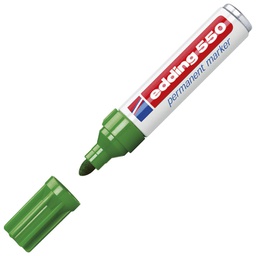 [000009982] Marker permanentni 3-4 mm Edding 550 zeleni