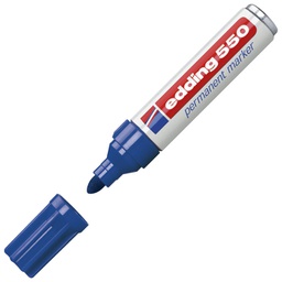 [000009984] Marker permanentni 3-4 mm Edding 550 plavi