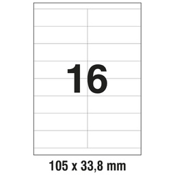 [000009999] Etikete ILK 105x33,8 mm pk100L Zweckform 3665!!