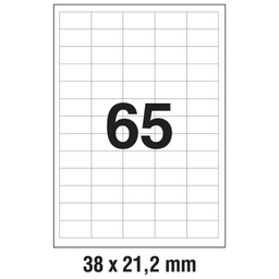 [000010000] Etikete ILK  38x21,2 mm pk100L Zweckform 3666