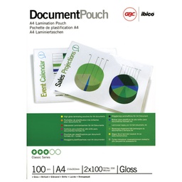 [000010009] Folija za plastificiranje 100my A4 sjajna pk100 GBC 3740306
