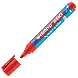 [000010028] Marker Flipchart 1,5-3 mm Edding 380 crveni