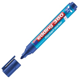 [000010029] Marker Flipchart 1,5-3 mm Edding 380 plavi