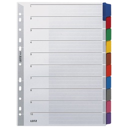 [000000701] Pregrada kartonska A4 kolor 10listova Leitz 43210000