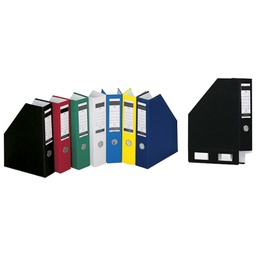 [000010327] Stalak za spise okomit kartonski pp Donau 3949001PL-01 crni