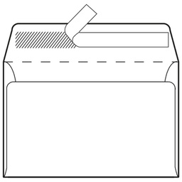 [000010382] Kuverte B5-BB strip 80g pk100 Fornax