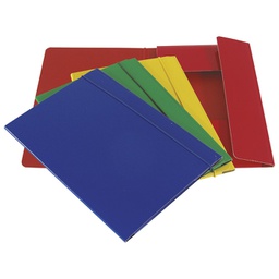 [000010435] Fascikl klapa s gumicom karton plastificirani A5 Fornax sortirano