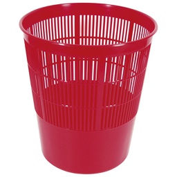 [000010508] Koš za smeće pp 17L rešetkasti Moplen Giudicarie crveni!!