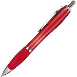 [000010601] Olovka kemijska grip 11682 (8916A) Moscow prozirno crvena