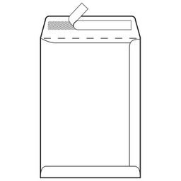 [000010634] Kuverte - vrećice C5-BB strip 90g pk500 Fornax