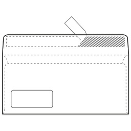 [000010685] Kuverte ABT-PL strip 80g pk100 Fornax