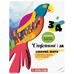 [000010749] Mapa likovna + kolaž III-IV razred Umjetnost i ja Školska Knjiga