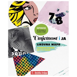 [000010751] Mapa likovna + kolaž VII-VIII razred Umjetnost i ja Školska Knjiga