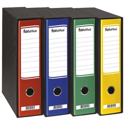 [000010790] Registrator A4 široki u crnoj kutiji FORoffice 402936 (14579) crveni