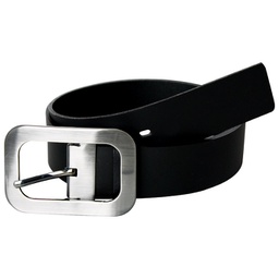 [000010871] Remen ženski širina 3,9 cm Jeans Ranieri 9347-F crni