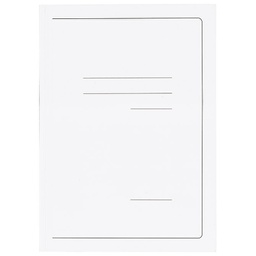 [000010955] Fascikl klapna karton lak A4 215g Vip Fornax bijeli