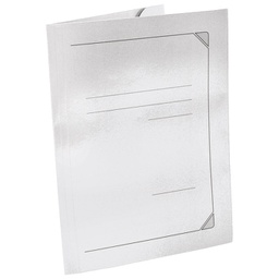 [000010966] Fascikl klapna karton reciklirani A4 250g Ten.Fornax bijeli