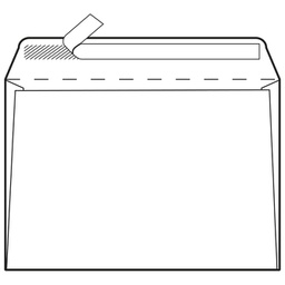 [000010982] Kuverte C4-BB strip 90g pk250 Fornax