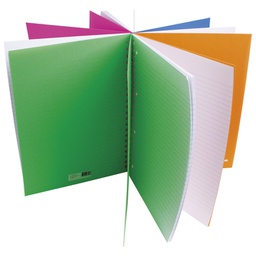 [000011412] Blok kolegij A4 crte 100L perforacija+4rupe Neon Connect sortirano