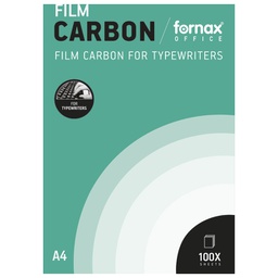 [000011436] Karbon strojni film A4 pk100 Fornax crni