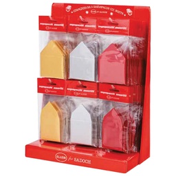 [000011561] Kuverte darovne male 7,5x5,5 pk4 Rex-Saul Sadoch 20ESPO60N sortirano blister