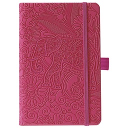 [000011758] Notes Ivory  9x14cm crte s gumicom Elephant N6-642 bordo!!