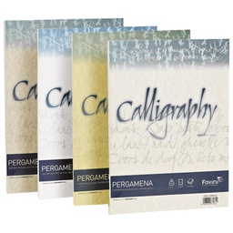 [000012139] Papir ILK Calligraphy A4 90g pk50 Favini smeđi