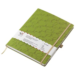 [000012156] Notes Appeel 13x21cm crte s gumicom umjetna koža Royal M39YL-742 zeleni (Granny Smith)!!