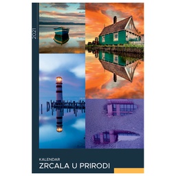 [000012389] Kalendar "Zrcala u prirodi 2025" 13 listova, spirala