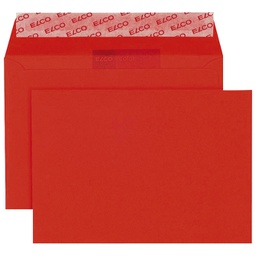 [000012431] Kuverte u boji C6 strip pk25 Elco crvene