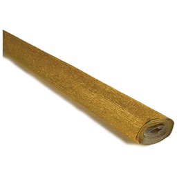 [000000109] Papir krep  60g 50x150 cm Cartotecnica Rossi 401 metalik zlatni