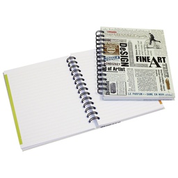 [000012642] Blok kolegij A6 karo 100L mat+lak News Paper Marker 2-58!!