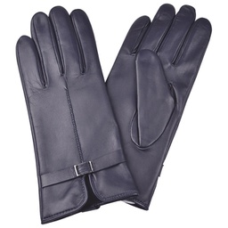 [000012687] Rukavice kožne ženske Galko 71-0068-R04 tamnoplave M!!