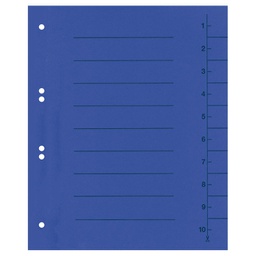 [000013029] Pregrada kartonska A4 250g pk100 Fornax plava!!