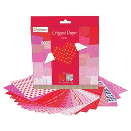 [000013082] Papir Origami 20x20cm 70g pk60 Love Avenue Mandarine Clairefontaine OR500O!!