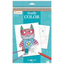 [000013087] Bojanka A4 24L Cuddly toys Avenue Mandarine Clairefontaine GY017O!!