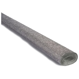 [000000110] Papir krep  60g 50x150 cm Cartotecnica Rossi 402 metalik srebrni