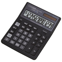[000013386] Kalkulator komercijalni 14mjesta Citizen SDC-414N crni blister!!