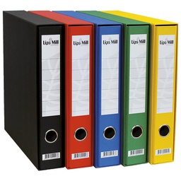 [000013387] Registrator A4 uski u kutiji Lipa Mill 004145 (18635) crni