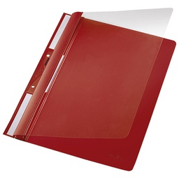 [000013429] Fascikl mehanika euro s 2rupe pvc A4 Leitz 41900025 crveni
