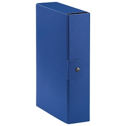 [000013455] Mapa s gumbom hrbat- 80 mm A4 Eurobox Esselte C2805/390328050 plava