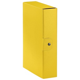 [000013456] Mapa s gumbom hrbat- 80 mm A4 Eurobox Esselte C2809/390328090 žuta